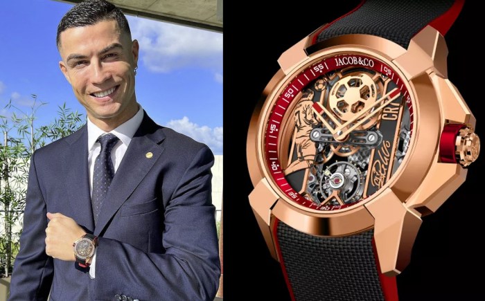 Cristiano ronaldo watch jacob and co price